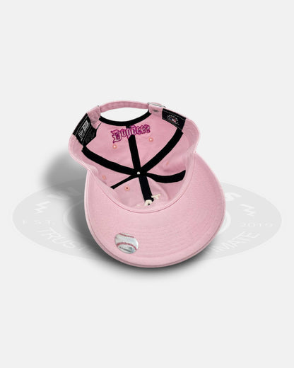 Los Angeles Dodgers Blush Script Casual Classic Strapback Hat