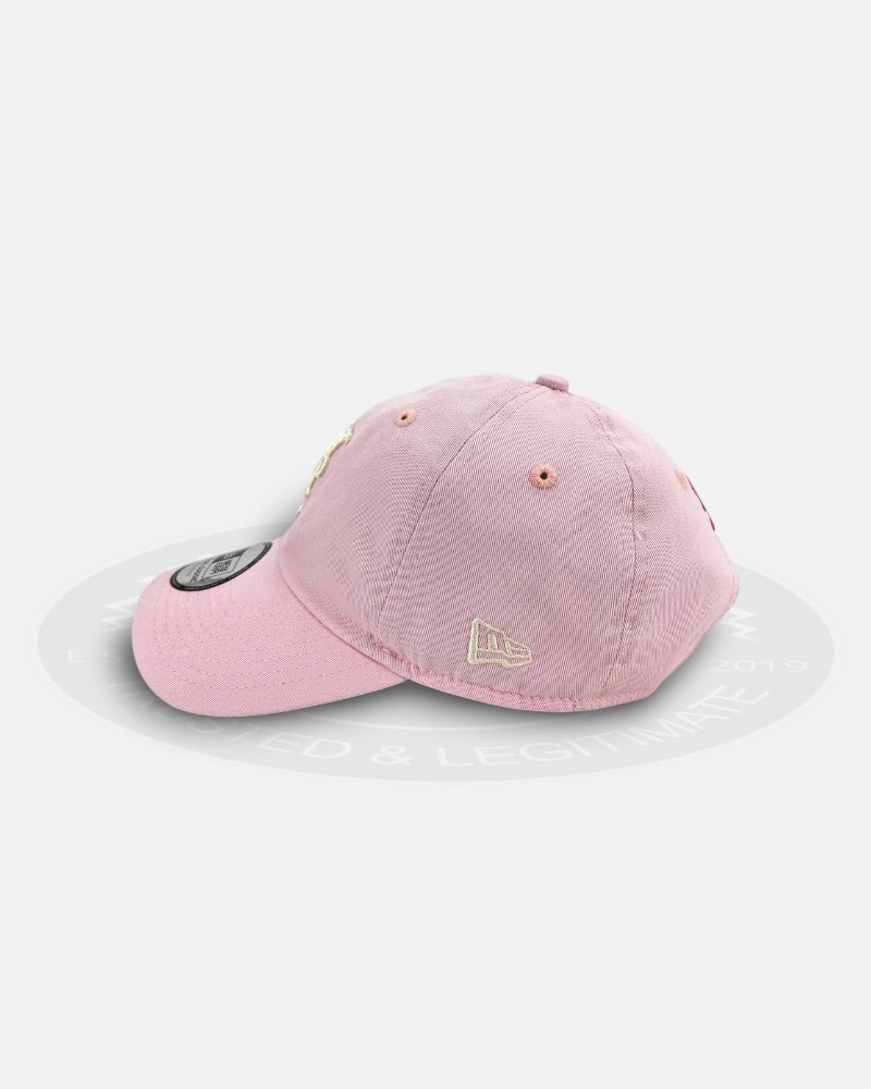 New York Mets Blush Script Casual Classic Strapback Hat