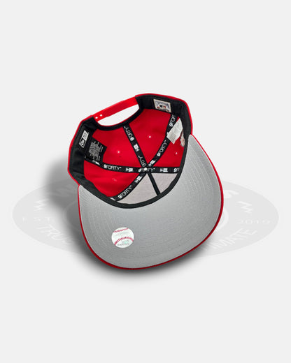 Los Angeles Dodgers Crimson Vault 9FORTY A-Frame Snapback Hat