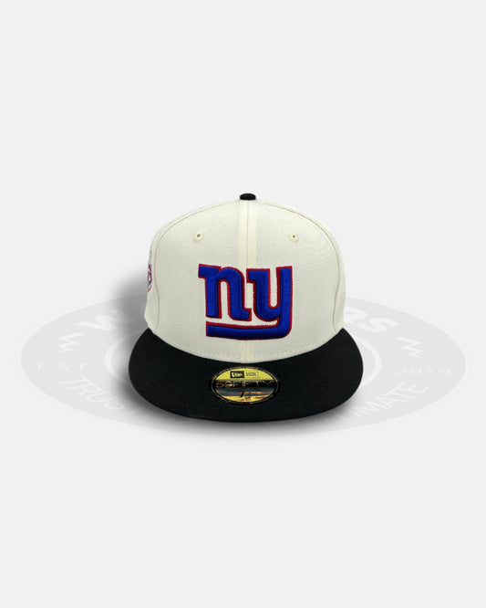 New York Giants Ivory Dome Classic Series Cream Blue 59Fifty Fitted Hat