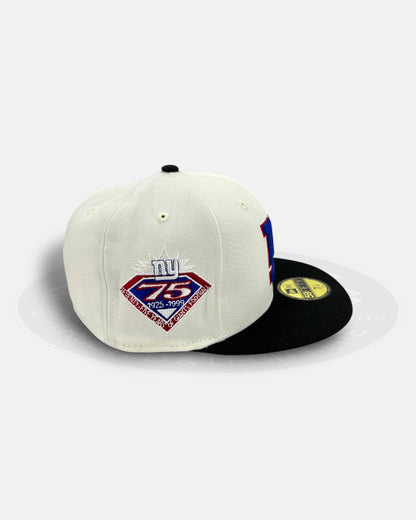 New York Giants Ivory Dome Classic Series Cream Blue 59Fifty Fitted Hat
