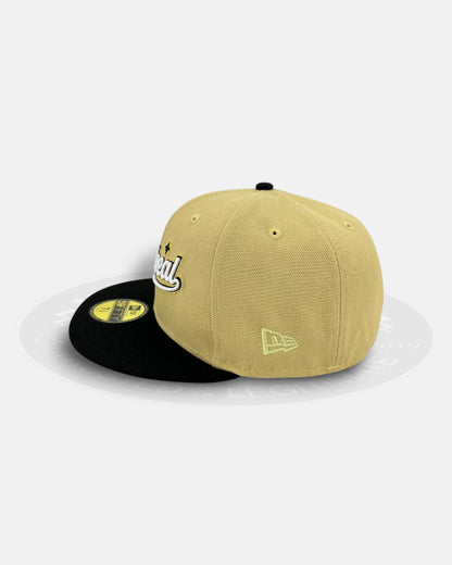 Montreal Expos 25th Anniversary Vegas Gold Prime Two Tone 59Fifty Fitted Hat
