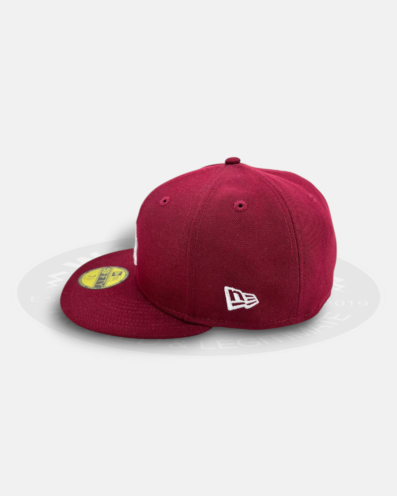 Los Angeles Dodgers WS Crest Brown Classic Series 59Fifty Fitted Hat