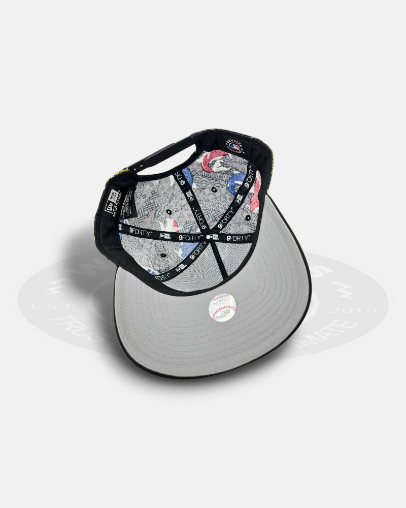 Chicago White Sox Carp Print 9FORTY A-Frame Snapback Hat