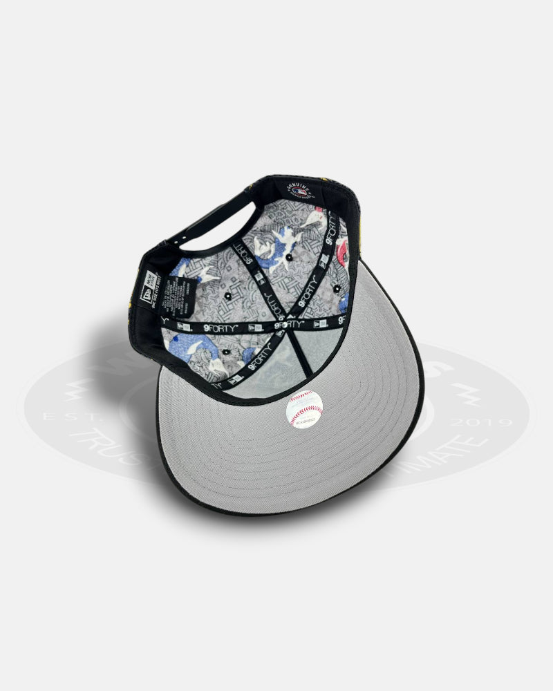 San Diego Padres Carp Print 9FORTY A-Frame Snapback Hat