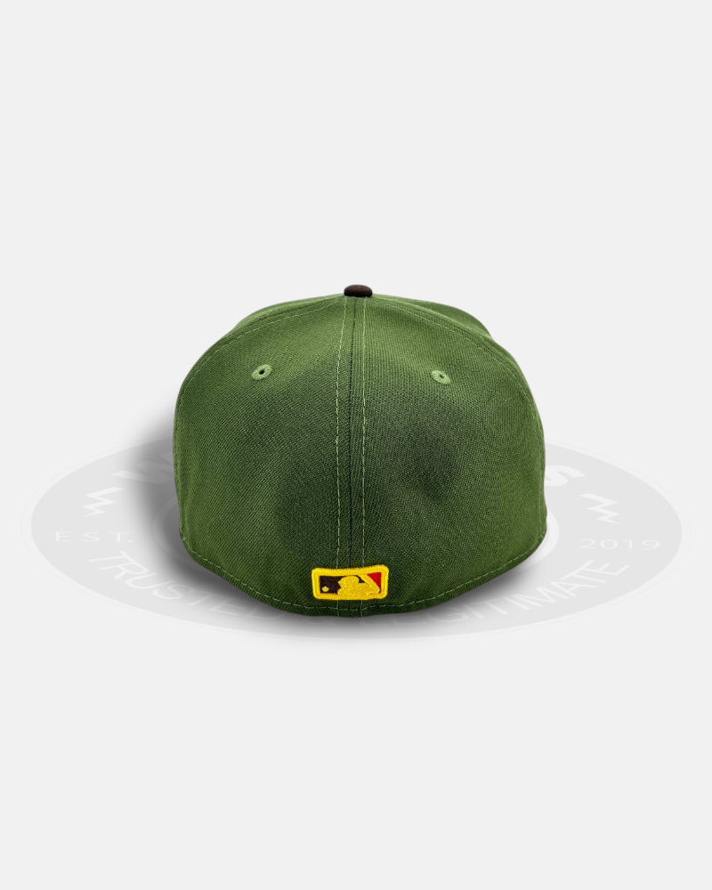 Tampa Bay Rays City Iron Sight Two Tone Edition Military Green/Black 59Fifty Fitted Hat