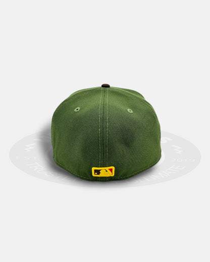 Tampa Bay Rays City Iron Sight Two Tone Edition Military Green/Black 59Fifty Fitted Hat