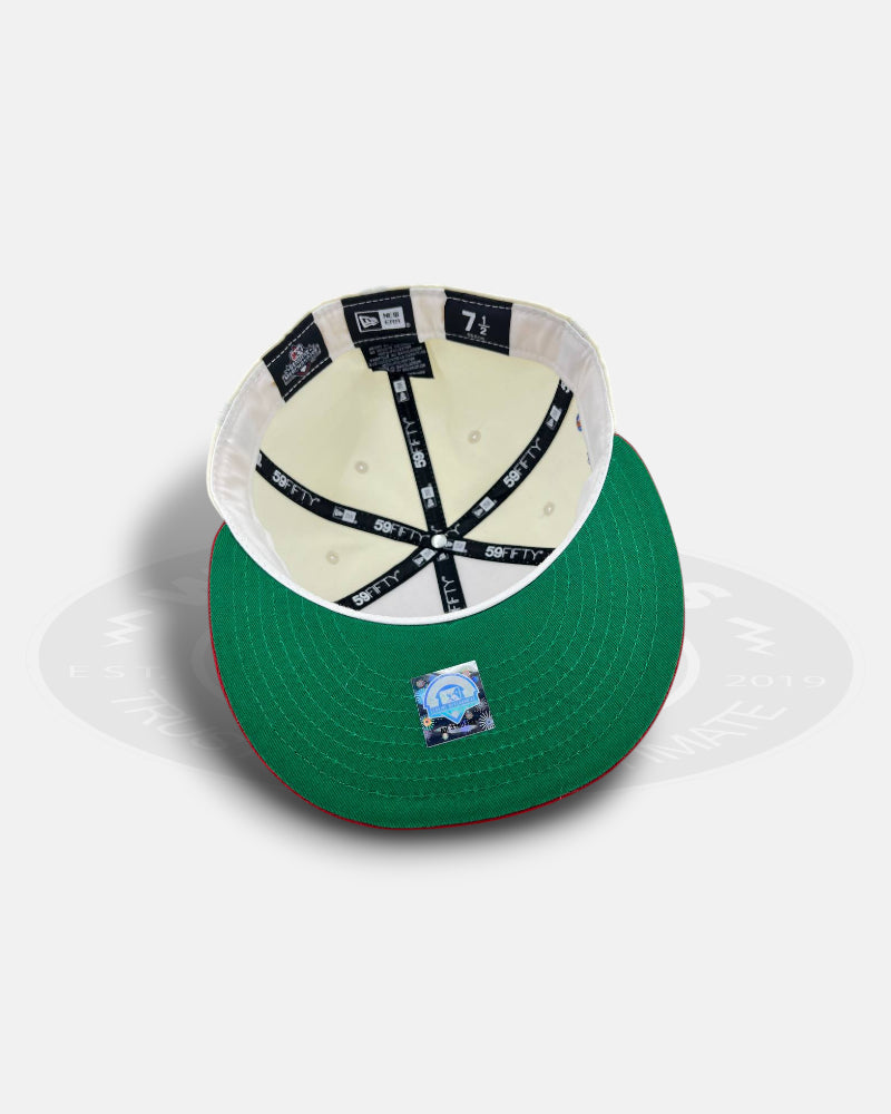 Tennessee Smokies Chrome/Red Retro Two Tone Series 59Fifty Fitted Hat