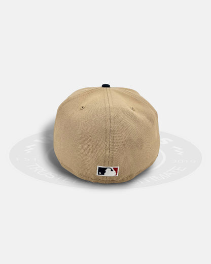 Philadelphia Phillies All-Star Crest Khaki Navy Two Tone Series 59Fifty Fitted Hat