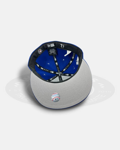 Los Angeles Dodgers Sho-Time Ohtani Royal Prime Script 59Fifty Fitted Hat