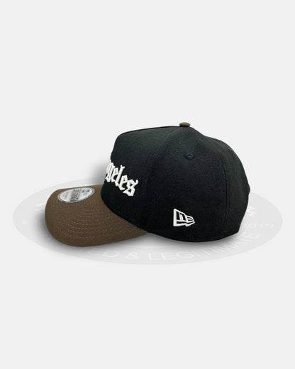 Los Angeles Dodgers Walnut Realm 9FORTY A-Frame Snapback Hat