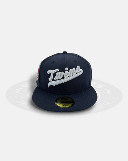 Minnesota Twins Navy Vault 59FIFTY Fitted Hat