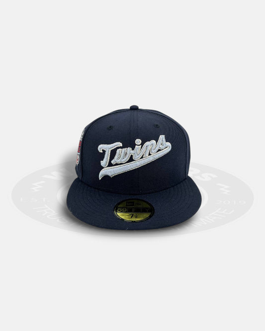 Minnesota Twins Navy Vault 59FIFTY Fitted Hat