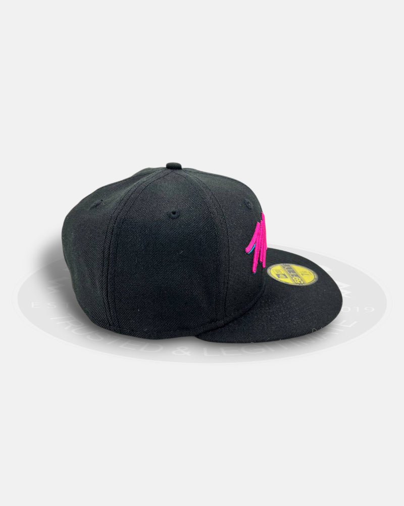 Miami Heat Neon Vice Pulse 59FIFTY Fitted Hat