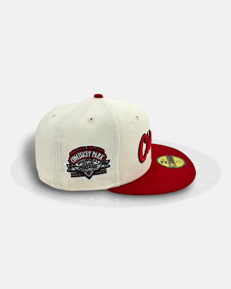 Chicago White Sox Comiskey Creme Legend Two Tone Series 59Fifty Fitted