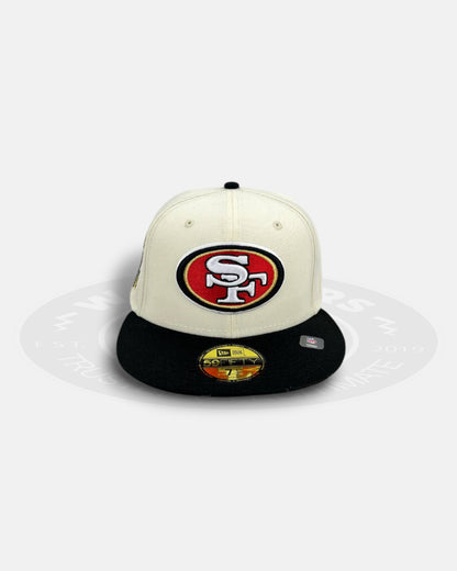 San Francisco 49ers Chrome Two Tone Classic Series 59Fifty Fitted Hat