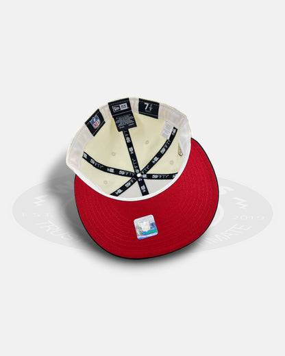 San Francisco 49ers Chrome Two Tone Classic Series 59Fifty Fitted Hat
