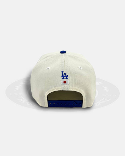 Los Angeles Dodgers Sasaki Blossom Chrome Patch 9FORTY A-Frame Snapback Hat