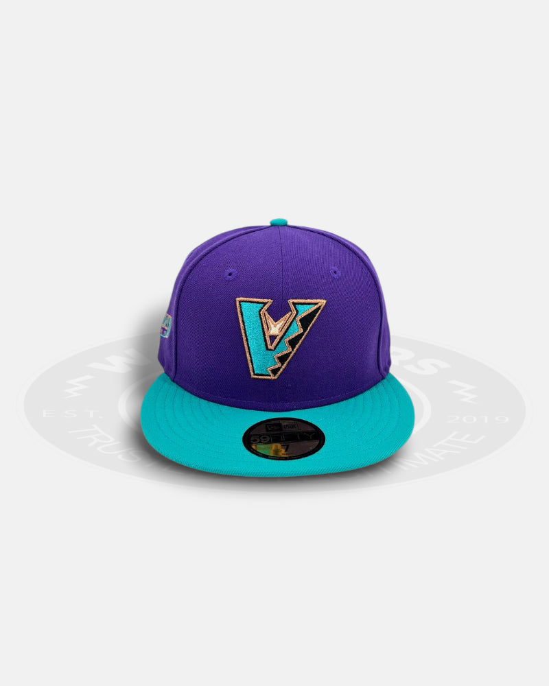 New Era Arizona Diamondbacks Purple Premier Purple Teal 59Fifty Fitted Hat