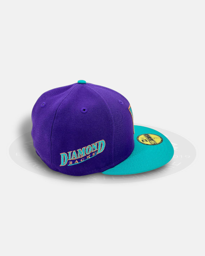 Arizona Diamondbacks Purple Premier Purple Teal 59Fifty Fitted Hat