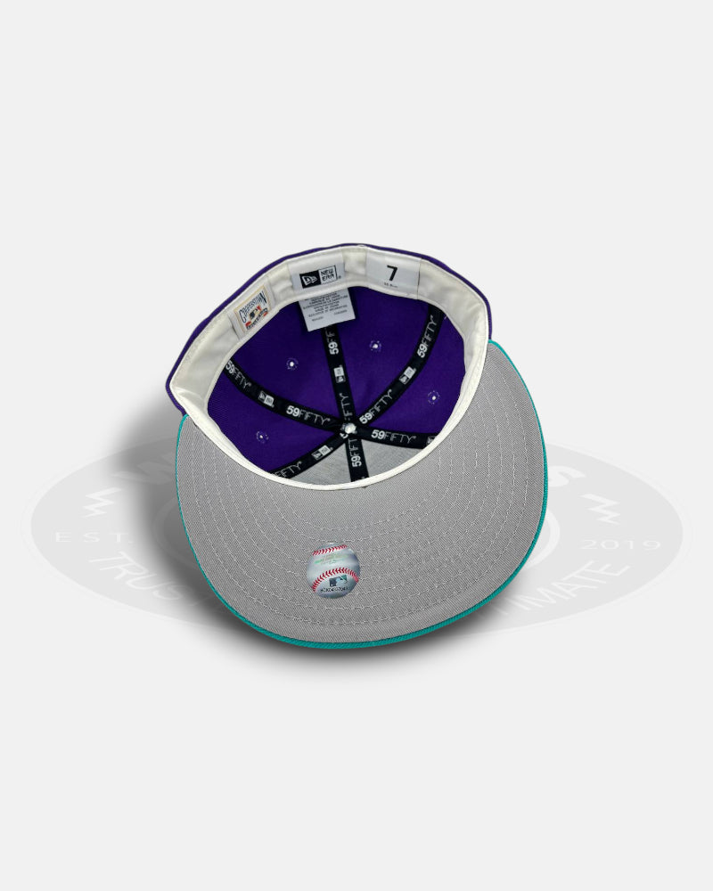 Arizona Diamondbacks Purple Premier Purple Teal 59Fifty Fitted Hat