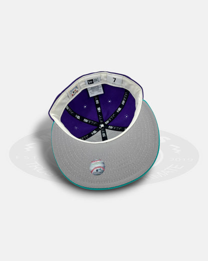 Arizona Diamondbacks Purple Premier Purple Teal 59Fifty Fitted Hat