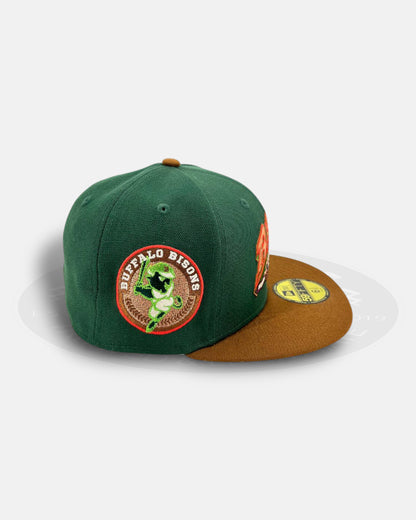 Buffalo Bisons Copperfield Elite Two Tone Green Copper 59Fifty Fitted Hat