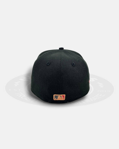 Tampa Bay Rays Flame Black 59Fifty Fitted Hat