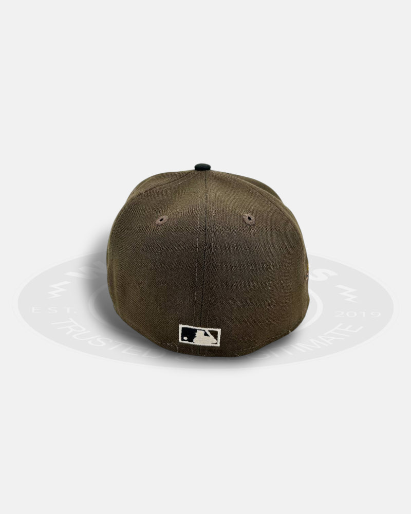 Pittsburgh Pirates Roberto Clemente Dark Brown Black 59Fifty Fitted Hat