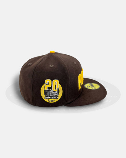 San Diego Padres Petco Park Dark Brown 59Fifty Fitted Hat