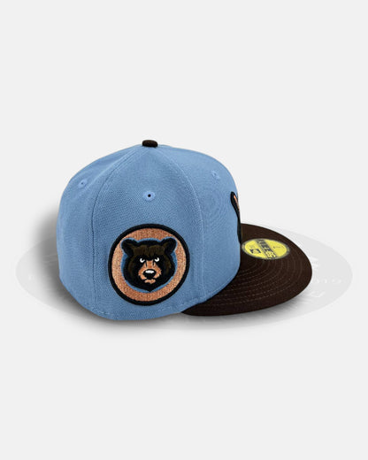 Tennessee Smokies Weathered Blue Copper Shadow Blue Black 59Fifty Fitted Hat