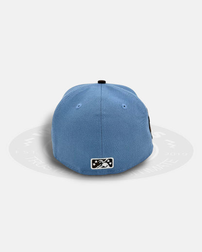 Tennessee Smokies Weathered Blue Copper Shadow Blue Black 59Fifty Fitted Hat