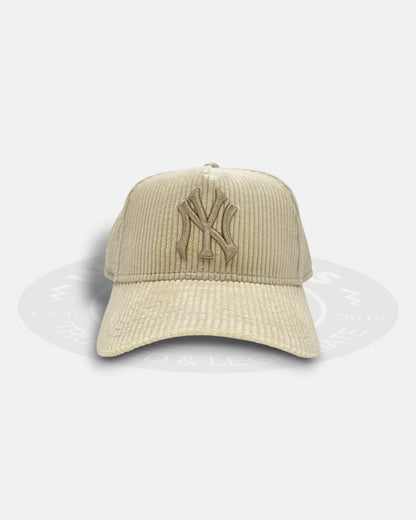 New York Yankees Pastel Corduroy 9Forty A-Frame Snapback Hat
