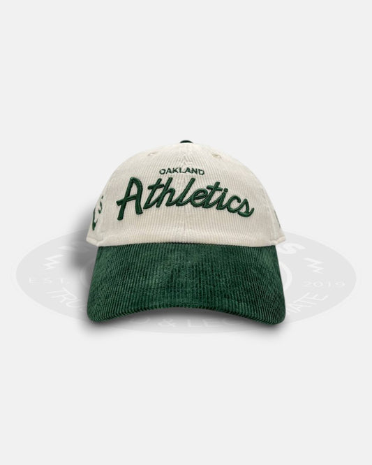 Oakland Athletics Corduroy Casual Classic Strapback Hat