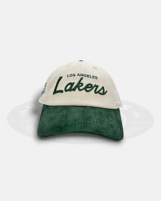 Los Angeles Lakers Corduroy Casual Classic Strapback Hat