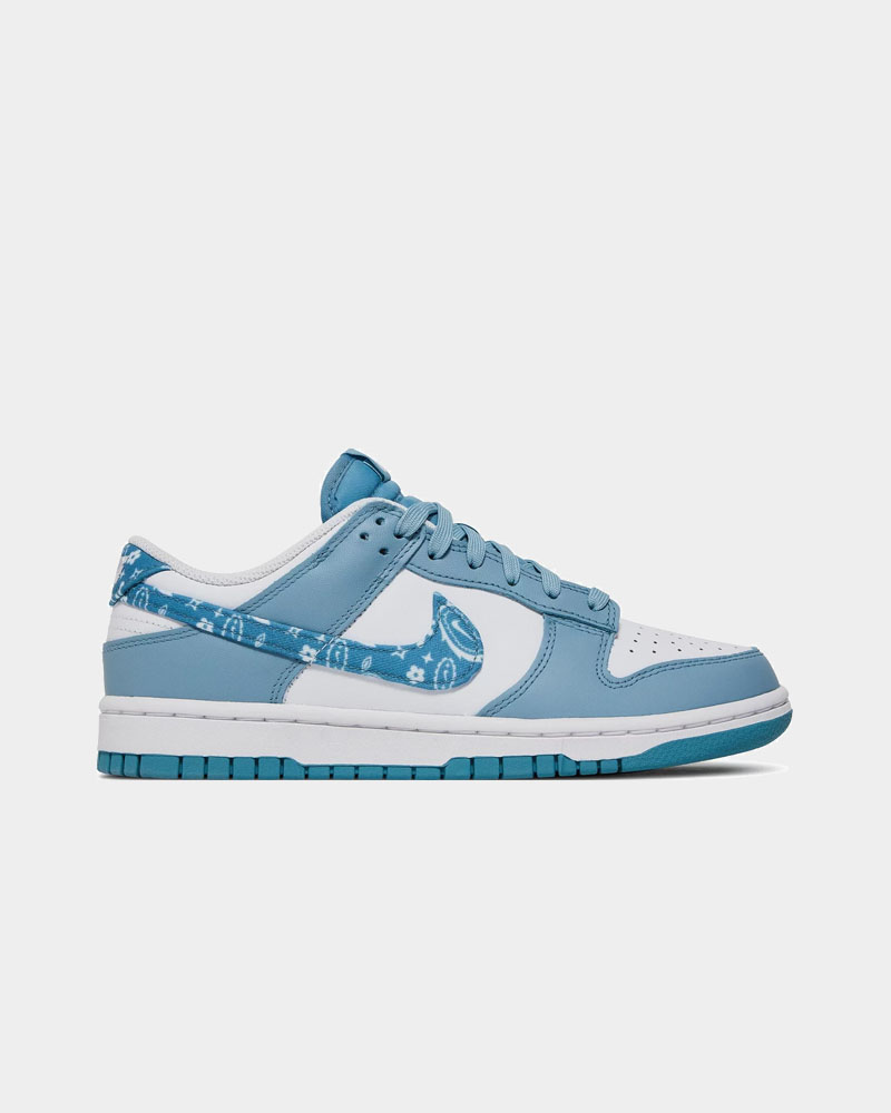 Womens Nike Dunk Low Essential 'Paisley Pack Worn Blue' – Watchers